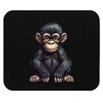 Discover Cute Monkey for Kids for a Kid Mouse Pads