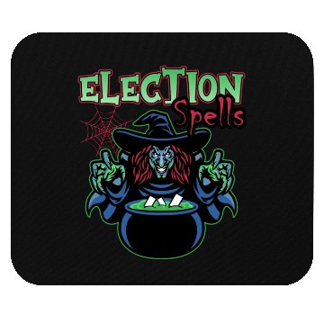 Discover Election Spells Witch Spooky Halloween Meme Voter Mouse Pads