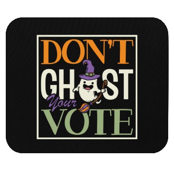 Discover Don't Ghost Your Vote Spooky Halloween Voting Mouse Pads