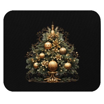 Discover Majestic Christmas Tree Mouse Pads