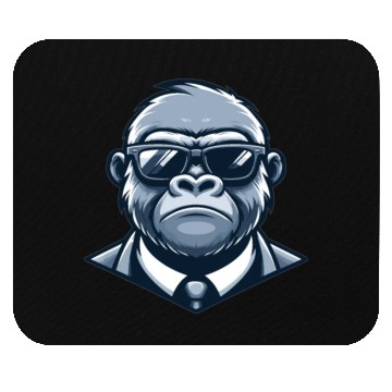 Discover Gorilla With Sunglasses Mouse Pads