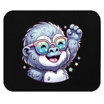 Discover Gorilla With Sunglasses Mouse Pads