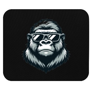 Discover Gorilla With Sunglasses Mouse Pads