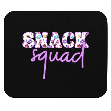 Discover Christmas Snack Squad Mouse Pads