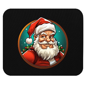 Discover Santa Claus Christmas Mouse Pads