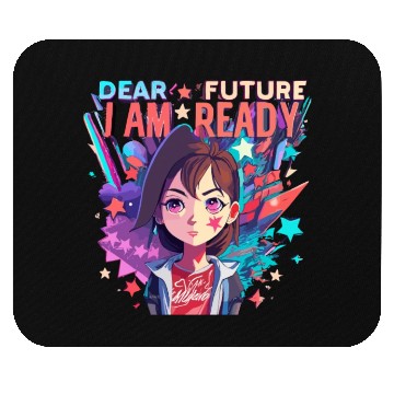 Discover Nye Dear Future I Am Ready Cheers To A New Year Mouse Pads