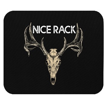 Discover Nice Rack Funny Deer Hunting Big Buck Mouse Pads