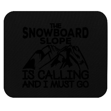 Discover Motivational Snowboarding Quote Mouse Pads