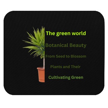 Discover The green world Mouse Pads