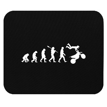Discover Dirt Bike evolution Mouse Pads