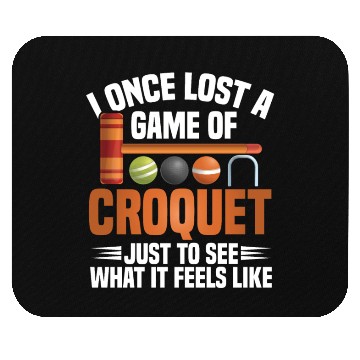 Discover Croquet Mallet Croquet Club Croquet Player Croquet Mouse Pads