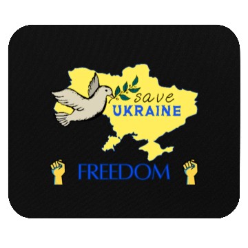 Discover save Ukraine Mouse Pads