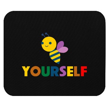 Discover Bee Yourself Lesbeean Lesbian Mouse Pads