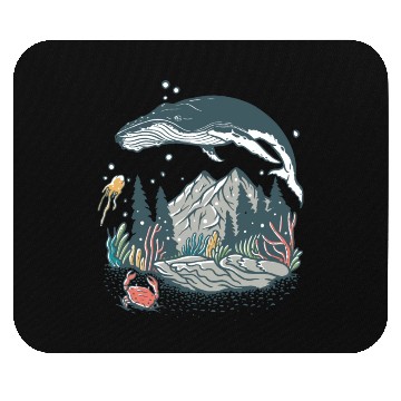 Discover Save the Ocean Mouse Pads