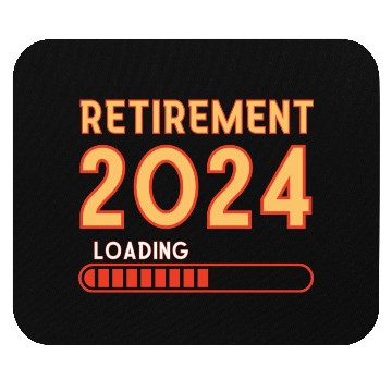 Discover Retirement 2024 Loading, Retirement Party Mouse Pads
