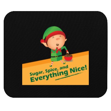Discover Elf Diet - Christmas Mouse Pads