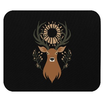 Discover Deer Buck Male Design Mouse Pads