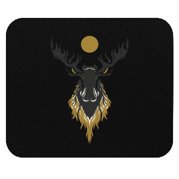 Discover Moose Design Mouse Pads