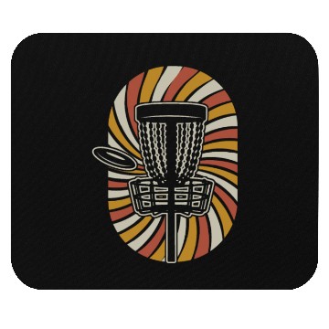 Discover Disc Golf Frisbee Golf Mouse Pads