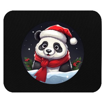 Discover Panda Christmas Mouse Pads