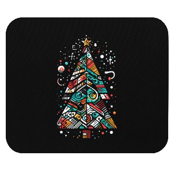 Discover christmas tree Mouse Pads