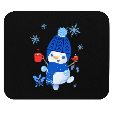 Discover Snowman Mouse Pads