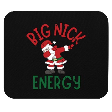 Discover Big Nick Energy Christmas Dabbing Santa Claus Mouse Pads
