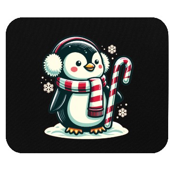 Discover Penguin Christmas Animals Cute Penguins Mouse Pads