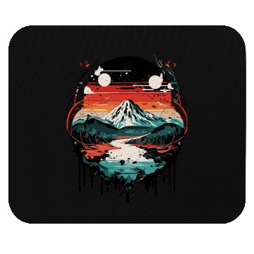Discover Landscape Ink Mouse Pads