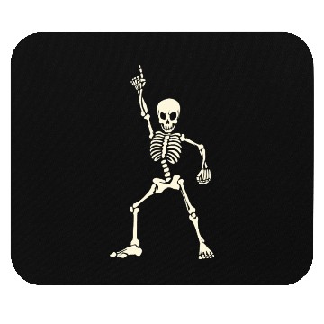 Discover Dancing skeleton Mouse Pads