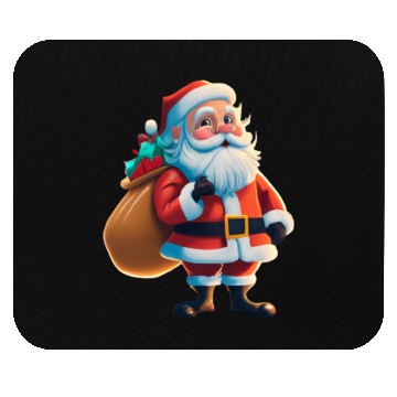 Discover Santa Claus is coming Mouse Pads