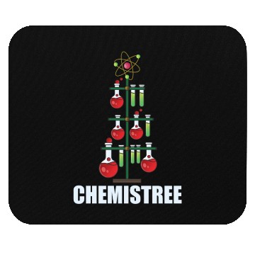 Discover Oh Chemistree Christmas Chemistry Science teacher Mouse Pads