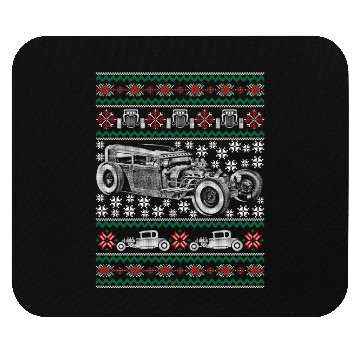 Discover Hot Rod Ugly Muscle Car Mouse Pads