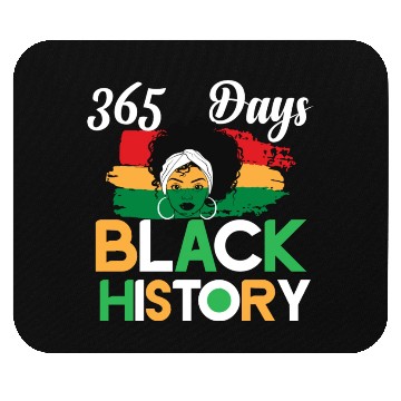 Discover 365 Days Black History Mouse Pads