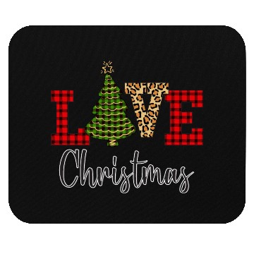 Discover Green Buffalo Plaid Christmas Tree Mouse Pads