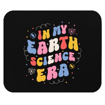 Discover Earth Science Student Groovy Vintage Mouse Pads