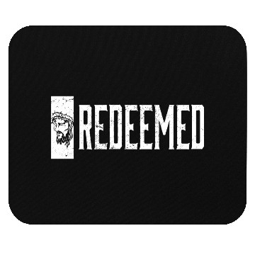 Discover Redeemed Religious Christian Jesus Holy Cross Mouse Pads