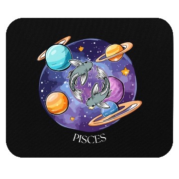 Discover Pisces zodiac sign Mouse Pads
