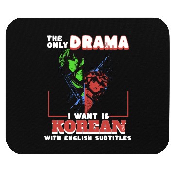 Discover Korean subtitles and K-Pop Mouse Pads