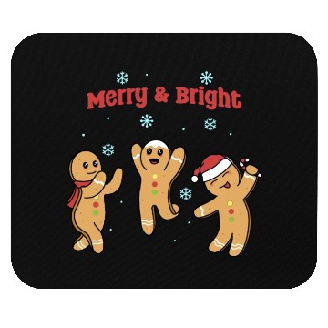 Discover Dancing Gingerbread Mouse Pads