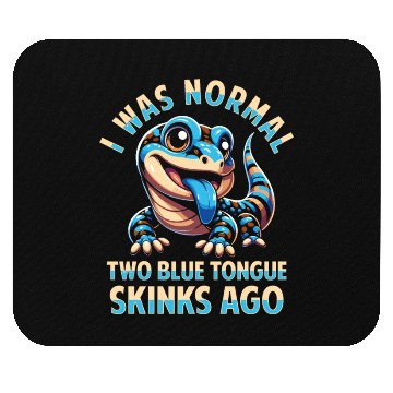 Discover Lizard Collector Reptile Lover Blue Tongue Skink Mouse Pads