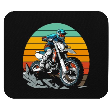 Discover Dirt Bike Mx Motocross Supermoto Mouse Pads