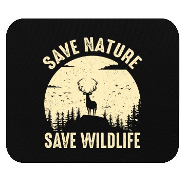 Discover Environment save nature wildlife Mouse Pads