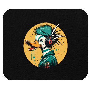 Discover Punk Duck Duckling Mouse Pads