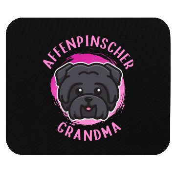 Discover Affenpinscher Grandma Monkey Terrier Dog Mouse Pads