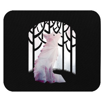 Discover Fox in the Snow Mouse Pads
