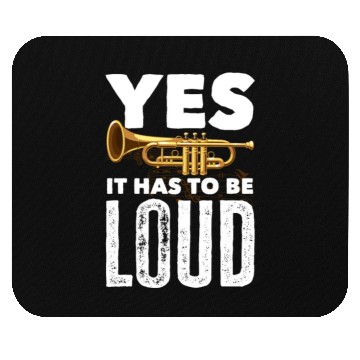 Discover Funny Trumpet Player Gift Mouse Pads