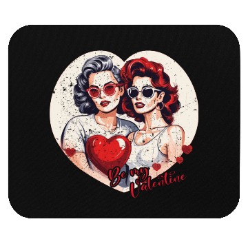 Discover Valentines Day Outfit For Her And Her in love Mouse Pads