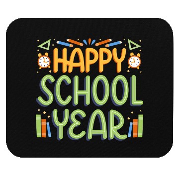 Discover Happy School Year Back To School Mouse Pads