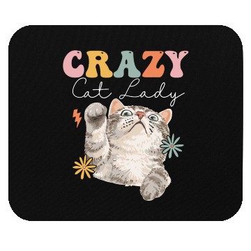 Discover Groovy Cat Lover Mouse Pads